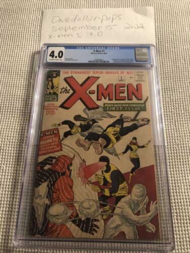 XMen 1 1963 First Issue CGC 40