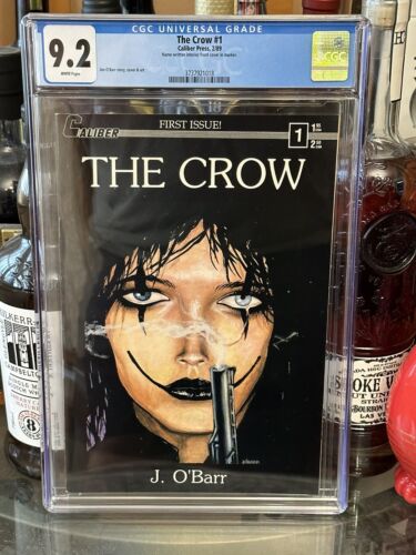 The Crow 1 CGC 92 1ST PRINTING NM WP high grade key 1989