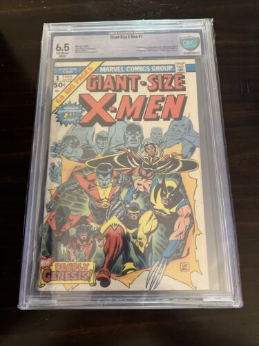 GIANT SIZE XMEN 1 CBCS 65 2nd APP WOLVERINE 1ST APP NEW XMEN 1975