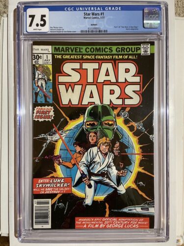 Star Wars 1 1977  Marvel CGC 751st Vader Luke Leia Reprint  BIG Auction