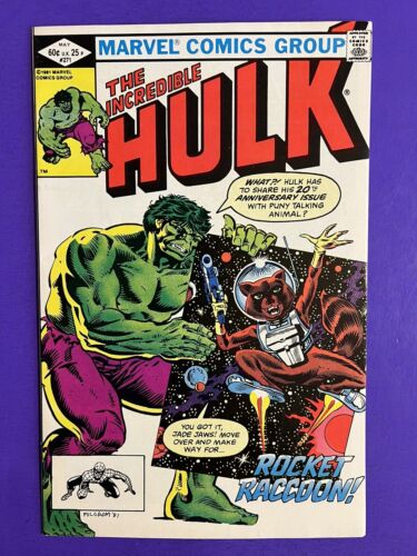 Incredible Hulk 271 1st Appearance of Rocket Raccoon 1981 BEAUTIFUL NM 