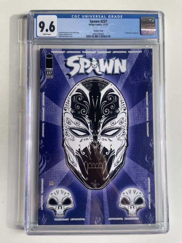 Spawn 237 CGC 96 Tradesmart Variant edition 1st PRINT Image Todd McFarlane yz