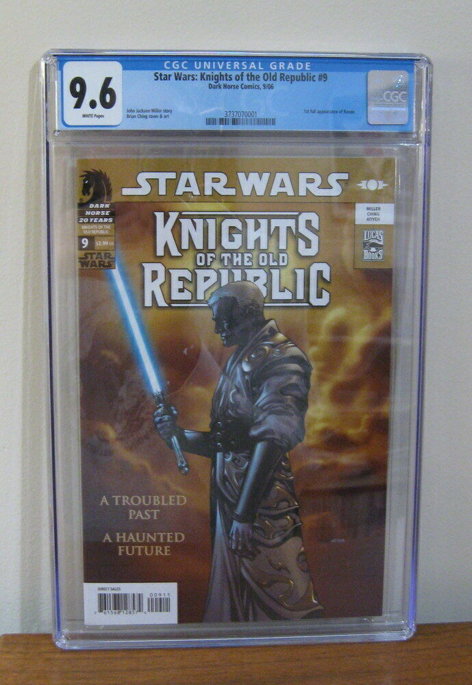 Star Wars Knights of Old Republic 9 CGC 96 1st Darth Revan Dark Horse Comics 