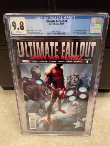 Ultimate Fallout 4 First Print CGC 98  First Miles Morales