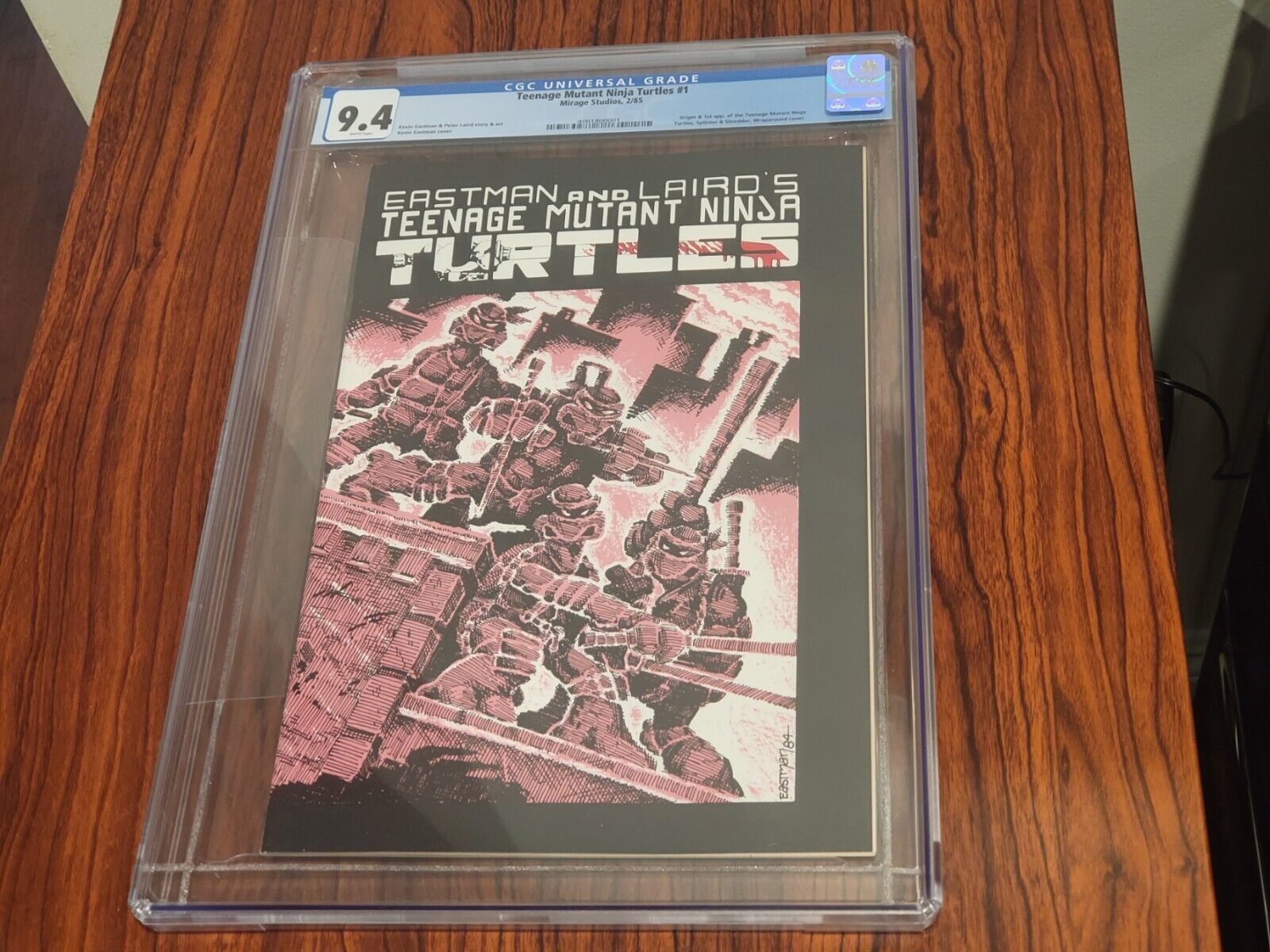 Teenage Mutant Ninja Turtles 1 CGC 94 3rd Print 1st App TMNT Splinter Shredder