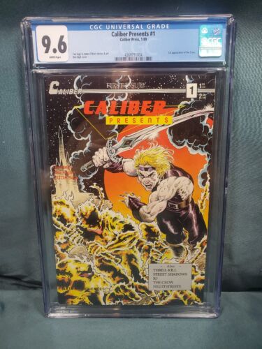 Caliber Presents 1 CGC 96 1st app The Crow James OBarr 1989 First Appearance 