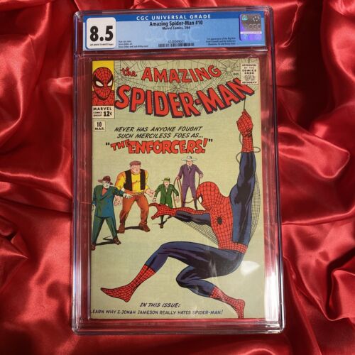 1964 Amazing SpiderMan 10 CGC 85