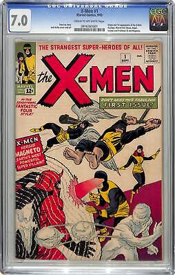 1963 XMen 1 Marvel Comic 963 CGC 70 Origin and First Appearance of the XMen