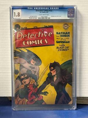 DETECTIVE COMICS 122 CGC GRADED 18 1ST CLASSIC GOLDEN AGE CATWOMAN COVER DC