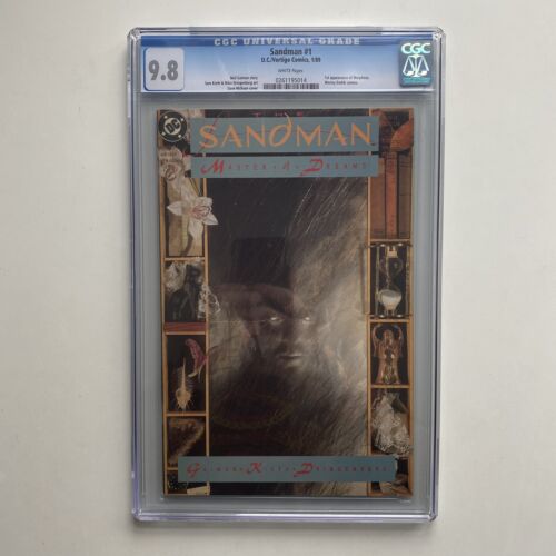 DC Vertigo Comics Sandman 1 CGC 98 NMM 1st Morpheus Dream Gaiman 1989