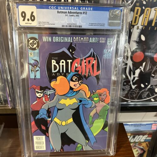 BATMAN ADVENTURES 12 CGC NM 96 WHITE Pages 1st Appearance Harley Quinn 993
