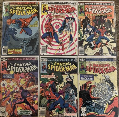 AMAZING SPIDERMAN 200 to 299 COMPLETE HIGH GRADE RUN 201 210 238 252 298