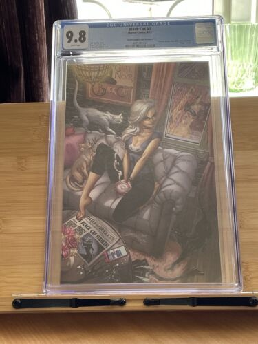 Black Cat 1 CGC 98 Campbell Edition G  Virgin