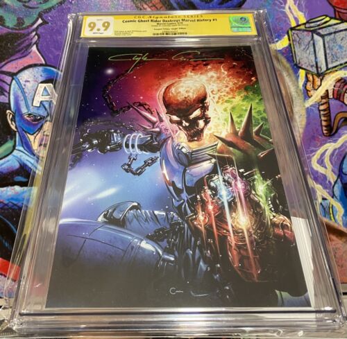 COSMIC GHOST RIDER DESTROYS MARVEL HISTORY 1 CGC SS 99 CLAYTON CRAIN 1 COA