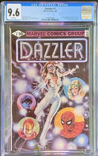 DAZZLER 1 MT 96 CGC WHITE PAGES 1ST DIRECT DISTRIBUTION BOOK