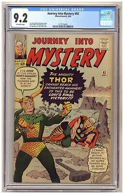 Journey into Mystery 92 CGC 92 Thor Jack Kirby Steve Ditko 1963 Marvel G213