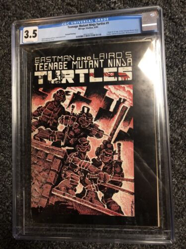 Teenage Mutant Ninja Turtles 1 Mirage CGC 35 2nd Print