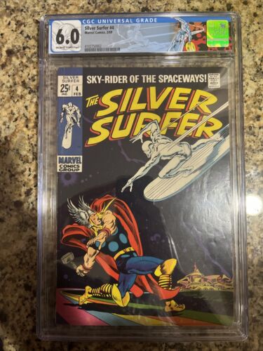 Silver Surfer 4 CGC 60 OWW Thor and Loki appearance