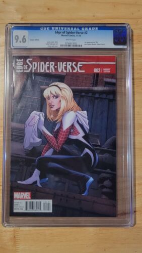 Edge of SpiderVerse 2 Land Variant November 2014 Marvel CGC 96 