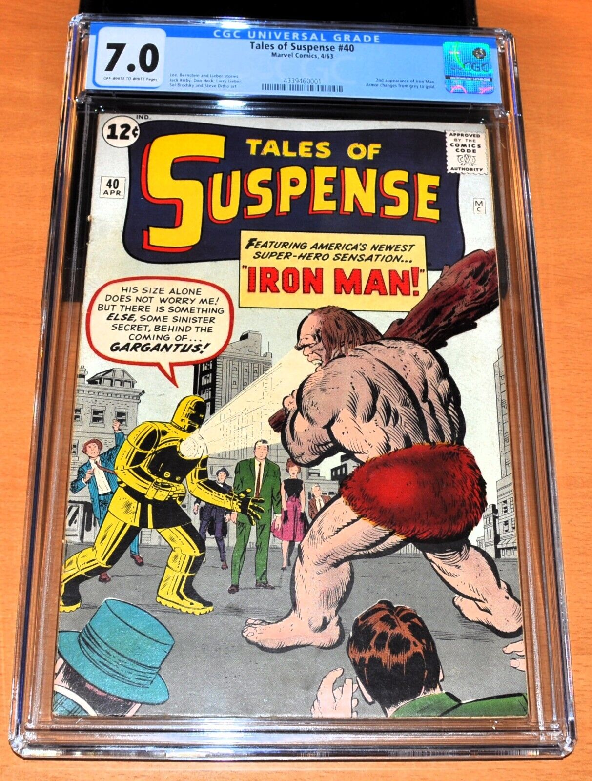 Tales of Suspense 40  Marvel Comics 463  CGC 70