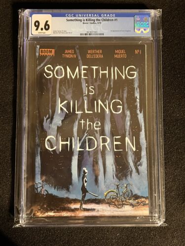 SOMETHING IS KILLING THE CHILDREN 1 CGC 96 COVER A FIRST PRINT COMIC BOOK RARE