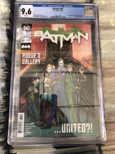 BATMAN 89 CGC 96 KEY APPEARANCE PUNCHLINE FIRST PRINT Dc comics