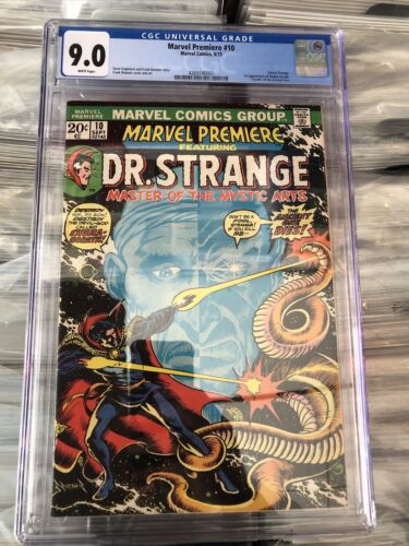 Marvel Premiere 10 Comic 1973 CGC 90 Doctor Strange 1st ShumaGorath