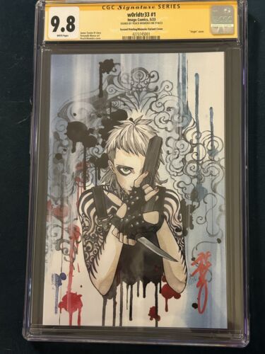 W0rldtr33 1 Retailer Variant CGC 98 Signed By Peach Momoko