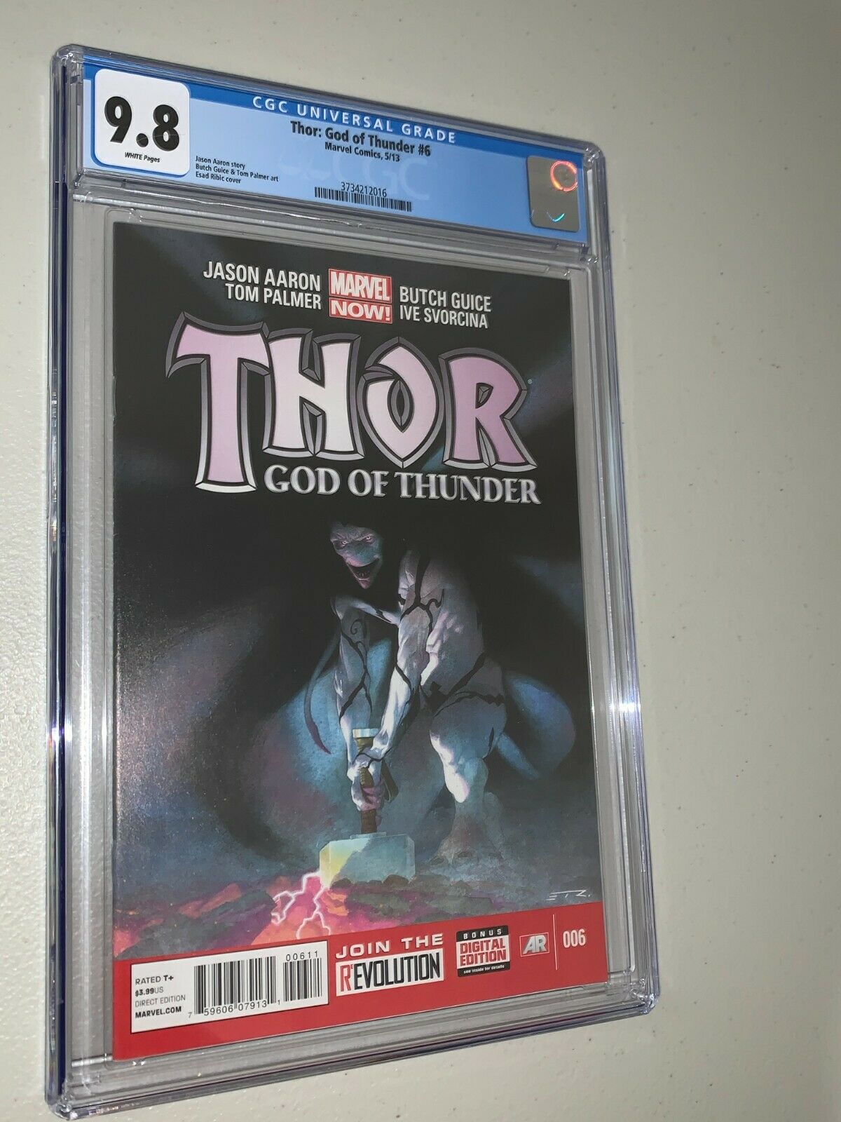 Thor God of Thunder 6 CGC 98 1st Appearance Knull