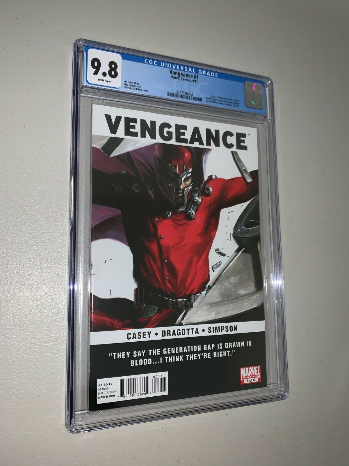 Vengeance 1 CGC 98 1st Appearance America Chavez