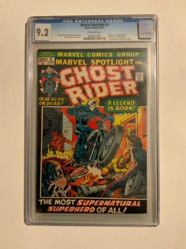 MARVEL SPOTLIGHT 5 FIRST GHOST RIDER CGC 92