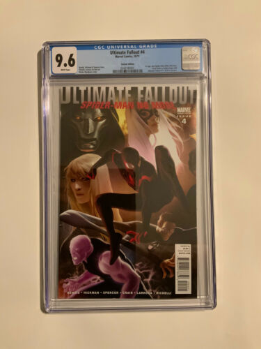 ULTIMATE FALLOUT 4 FIRST MILES MORALES VARIANT EDITION CGC 96