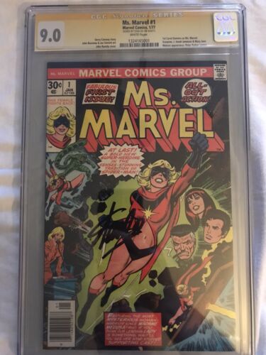 Ms Marvel 1 CGC 90 signature series Stan Lee