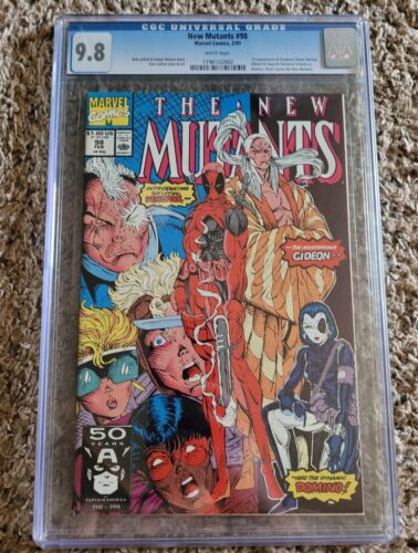 New Mutants 98 CGC 98 1st App of Deadpool  Deadpool 1 Joe Kelly Ed McGuinnis