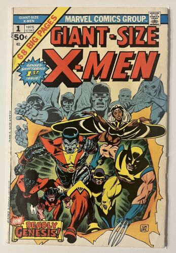 GiantSize XMen 1 1975 1st App Nightcrawler Storm Colossus 2nd Wolverine