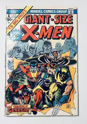 GiantSize XMen 1 1975 1st App Nightcrawler Storm Colossus 2nd Wolverine