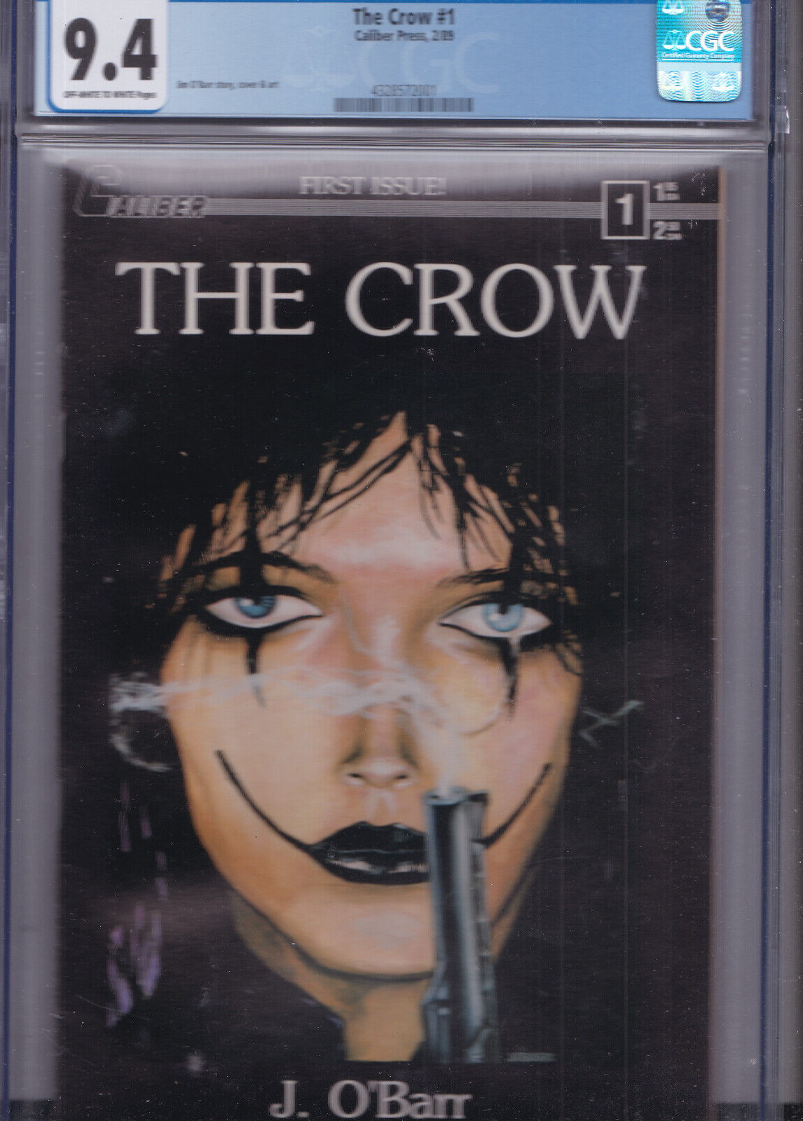 THE CROW 1 CGC 94  21989 First Printing  Full Appearance Caliber Press Comic