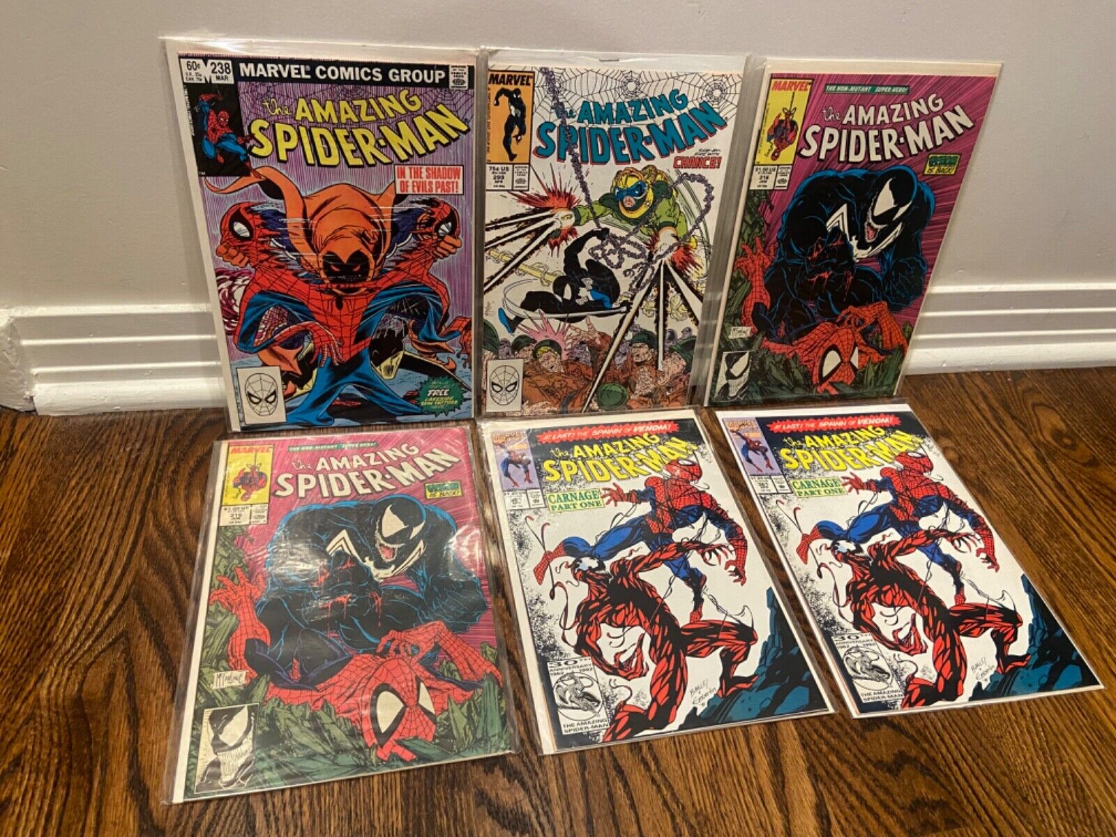 RARE AMAZING SPIDERMAN 238 299 316 361 KEY ISSUES HOBGOBLIN VENOM CARNAGE