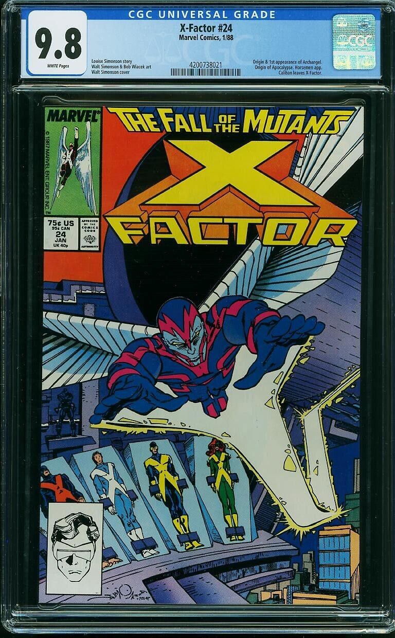 XFactor 24 1st Appearance Archangel CGC 98 READ DESCRIPTION 1986