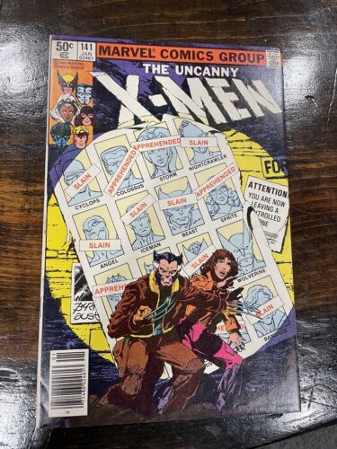 UNCANNY XMEN 141 VF Days of Future Past John Byrne Art Marvel Comics 1981