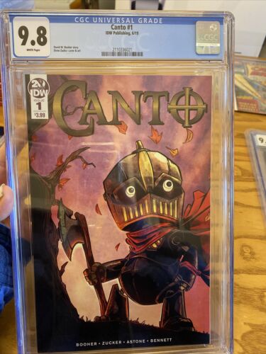 Canto 1 CGC 98 White 1st Print RARE LOW PRINT COUNT