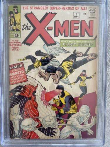Marvel Comics X Men 1  45 CGC 1963 1st appearance Xmen Unacanny Cyclops Beast