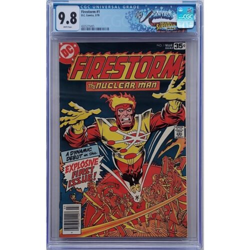 FIRESTORM 1 CGC 98 WHT 1978 Origin  1st app of Firestorm Newsstand 