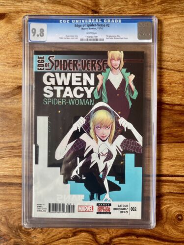 Edge Of Spiderverse 2 Vol 1 Marvel Comics 2014 CGC 98