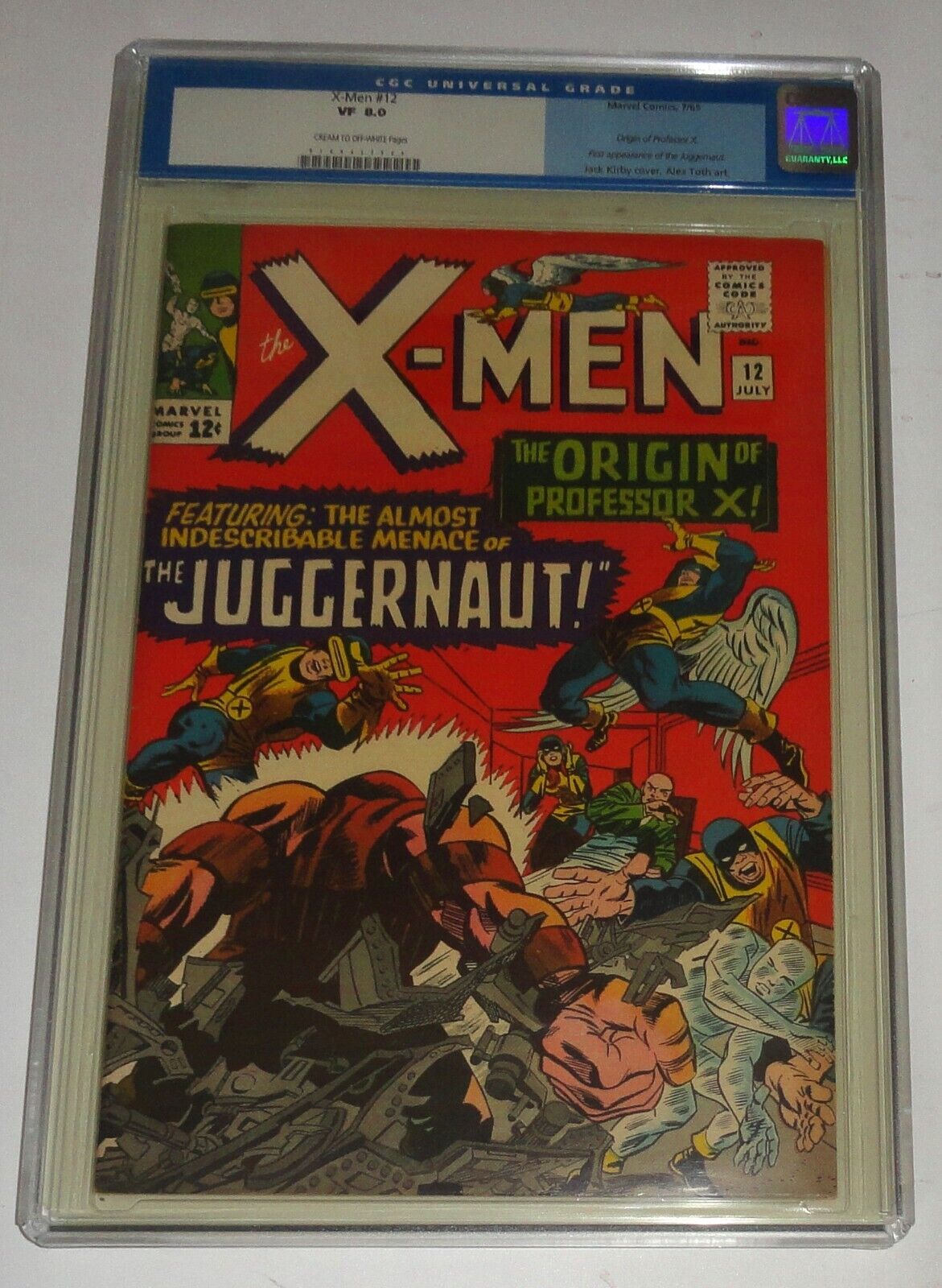 XMEN 12 FIRST APP JUGGERNAUT KEY ISSUE CGC 80 COULD EASILY HAVE RECEIVED 90