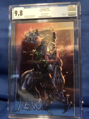 VENOM 25 KEN LASHLEY FOIL VARIANT 2023 CGC 98