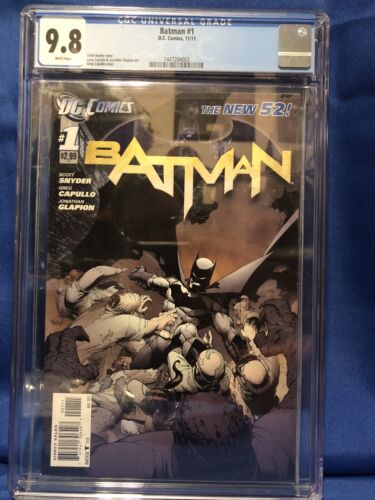 BATMAN  1 CGC 98 2011 The New 52 DC Comics 1st PRINT 1st App Harper Row