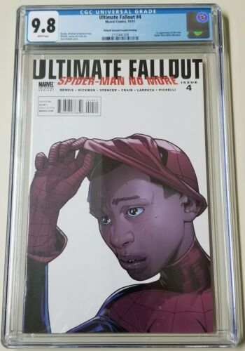 ULTIMATE FALLOUT 4 CGC 98 PICHELLI 2nd PRINT VARIANT 1st MILES MORALES 2011 
