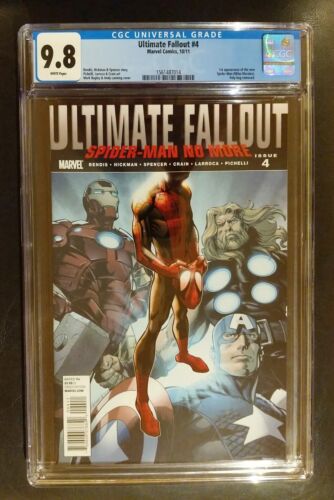 Ultimate Fallout 4 CGC 98 1st Print 1st Appearance Miles Morales Marvel Key