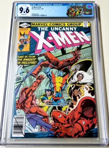 XMen 129 CGC 96 1st App Kitty Pryde Emma Frost Claremont White Pages 1980 